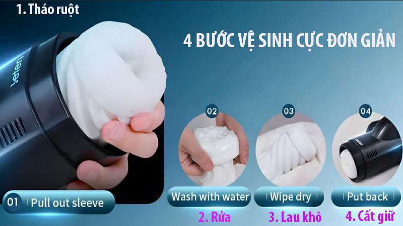 Vệ sinh âm đạo giả rung leten bermuda